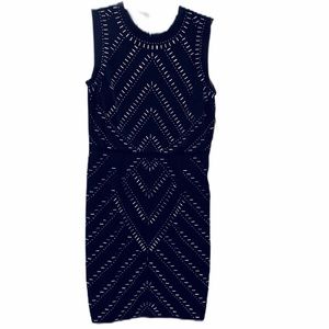 NWT Rachel Rachel Roy Black Beaded Dress